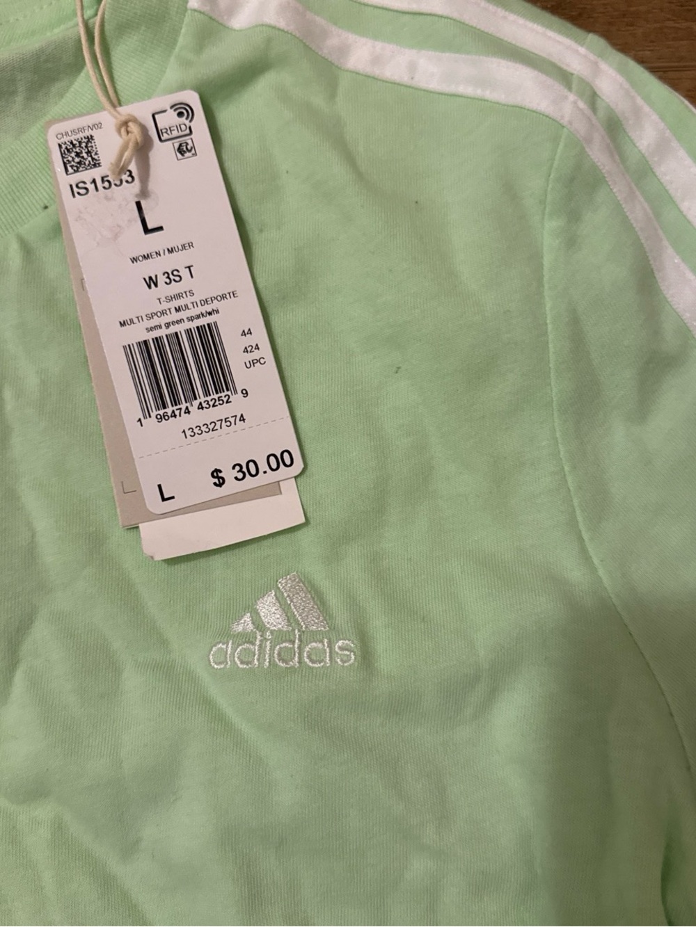 Adidas Women’s  Mint Green Logo Bottoms